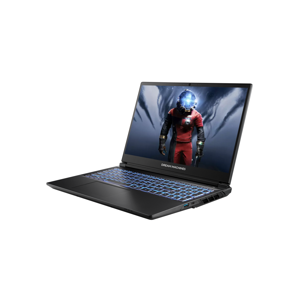 Notebook Dream Machines RG5060-15UA30, 15.6", i9-14900HX, 32GB, 1TB SSD, RTX5060 8GB, Black