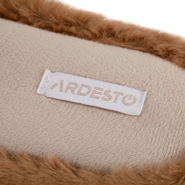 საახალწლო ჩუსტები Ardesto ART2538DB Christmas, 38/39, Home Shoes, Brown