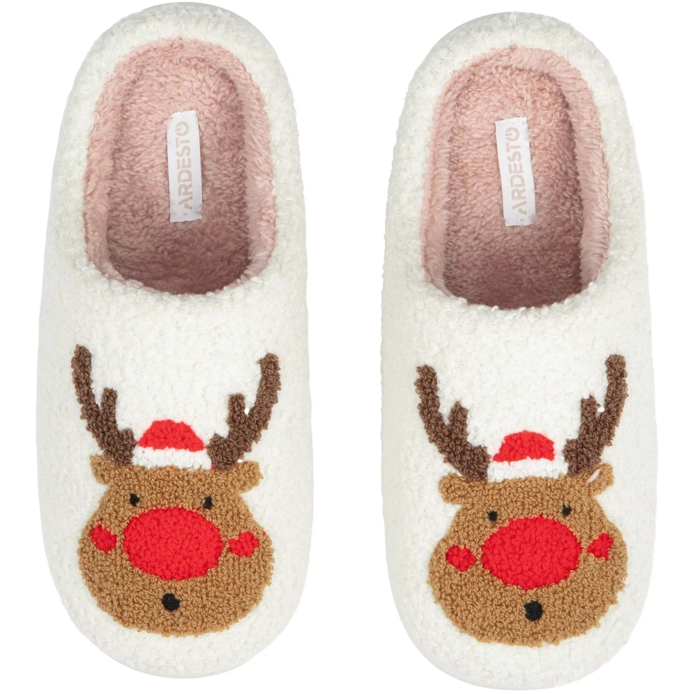 Home Shoes Ardesto ART2536DW Christmas, 36/37, White