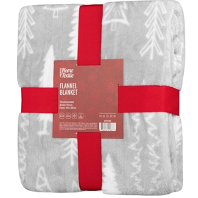 პლედი Ardesto ART0110PB Christmas Flannel, Blanket, Grey Pine