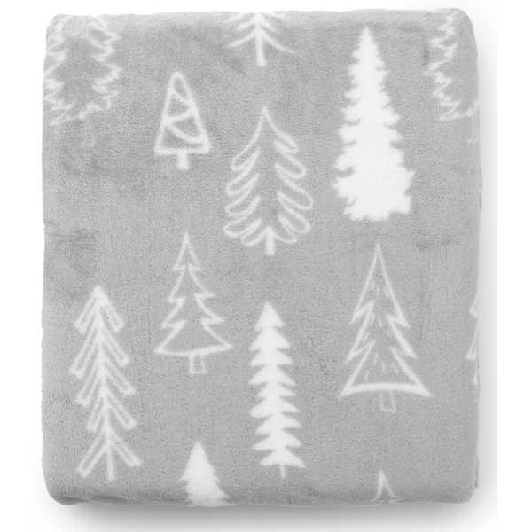 პლედი Ardesto ART0110PB Christmas Flannel, Blanket, Grey Pine