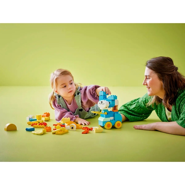 Prefabricated Construction 3in1 Animals on Wheels Lego 10448 DUPLO