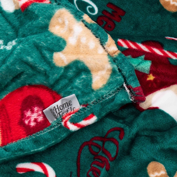 პლედი Ardesto ART0122PB Christmas Flannel, Blanket, Christmas Treats