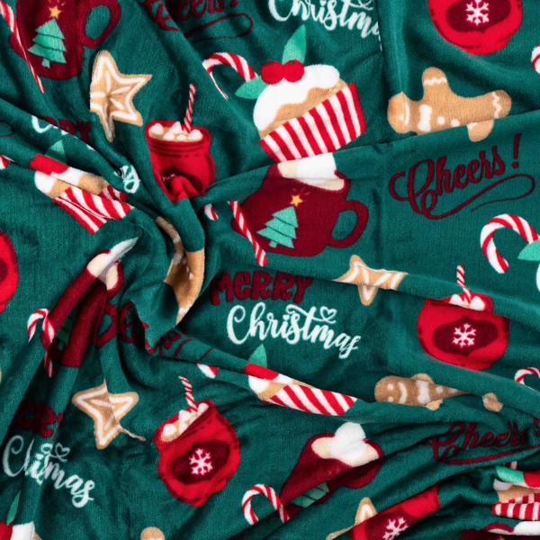 პლედი Ardesto ART0122PB Christmas Flannel, Blanket, Christmas Treats