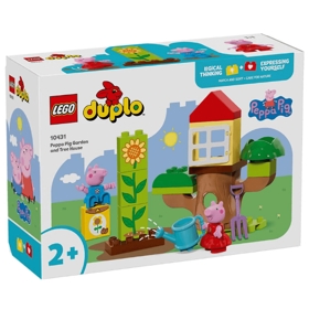 Prefabricated Construction Lego 10431 Duplo, Peppa Pig Garden and tree house