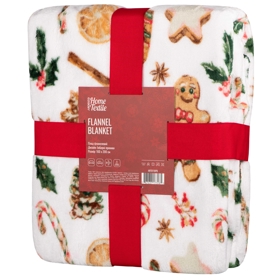 პლედი Ardesto ART0118PB Christmas Flannel, Blanket, Gingerbread