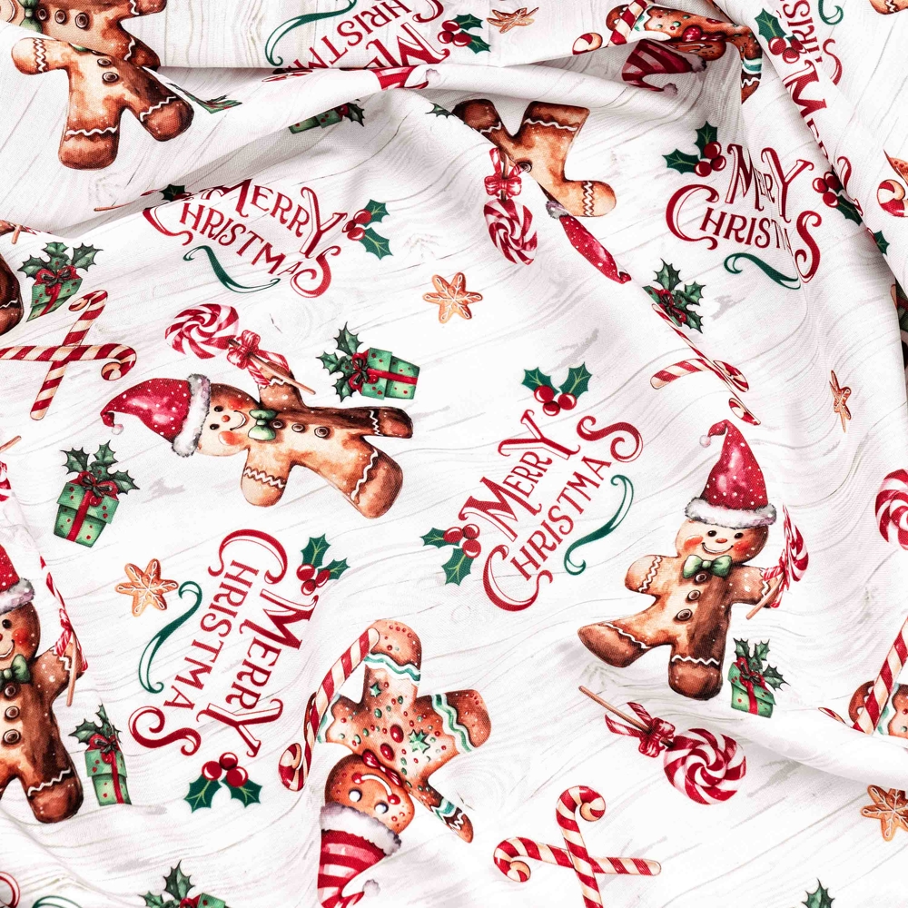 მაგიდის გადასაფარებელი Ardesto ART07HG Christmas Gingerbread, Tablecloth, Red