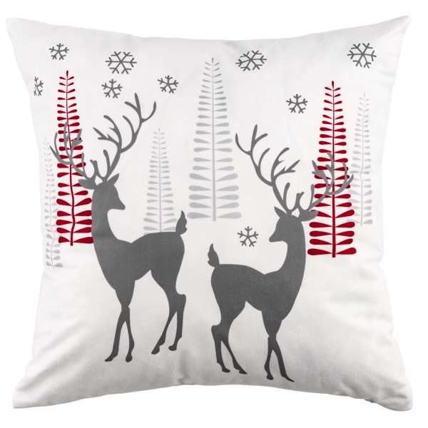 ბალიში Ardesto ART1032HD Christmas Deer, Pillow, White