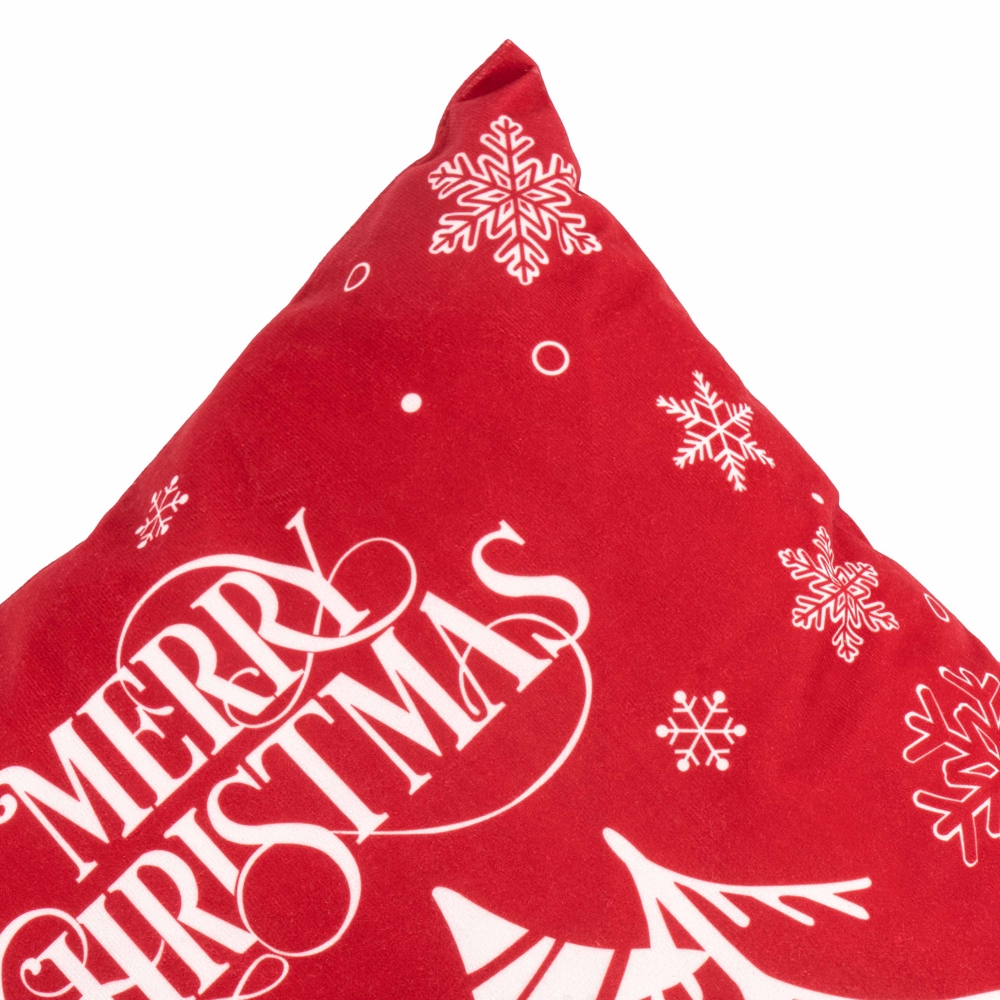 Pillow Ardesto ART1032HT Christmas Deer, Red