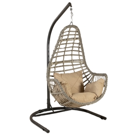 ბუდე საქანელა Comfort Room KULE-CREM, Chair, Beige