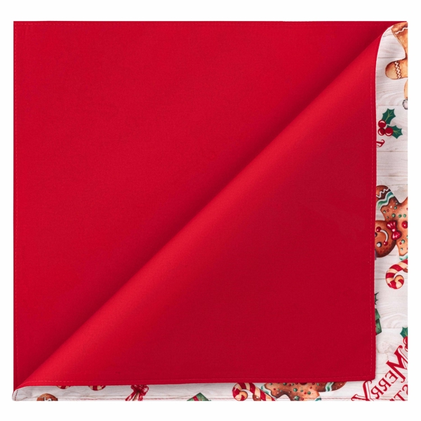 რანერი Ardesto ART01HCG Christmas Gingerbread, Runner, Red/White