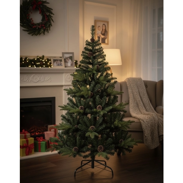 ნაძვის ხე CTRIM 6380-1, 150CM, Christmas Tree, Green