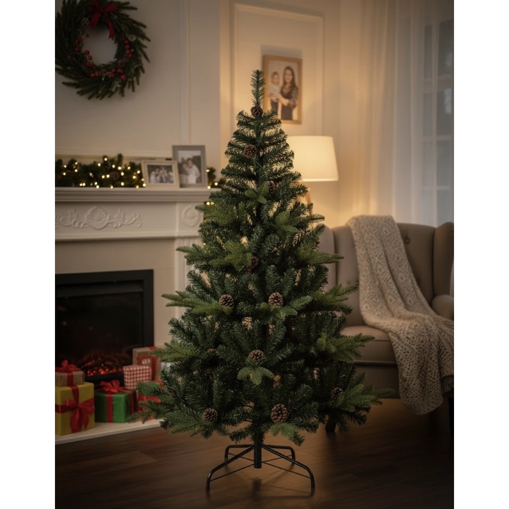 Christmas Tree CTRIM 6380-2, 180CM, Green