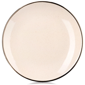 თეფში Ardesto AR0719EBG Emilia, 20cm, Dessert plate, Beige