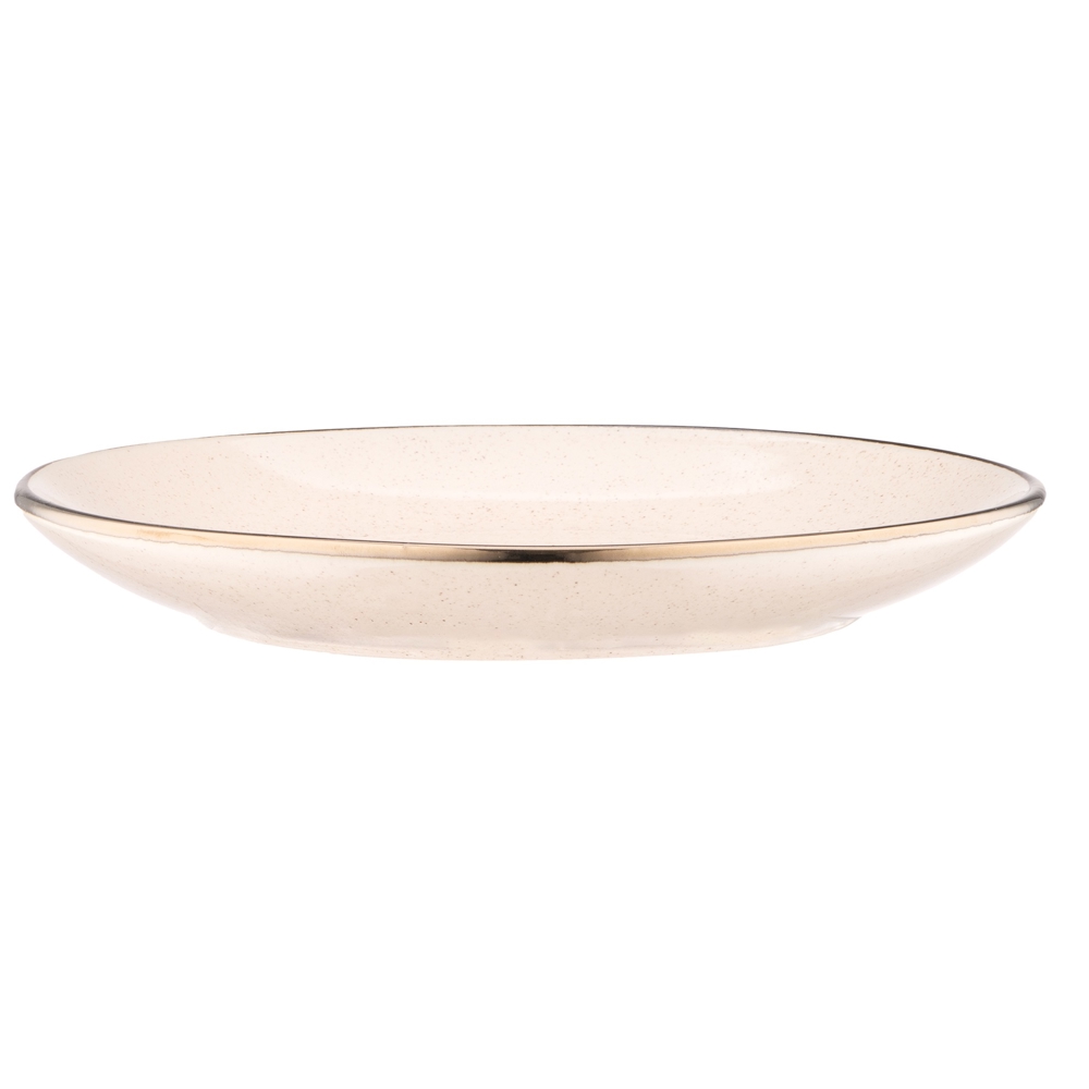 Dessert plate Ardesto AR0719EBG Emilia, 20cm, Beige