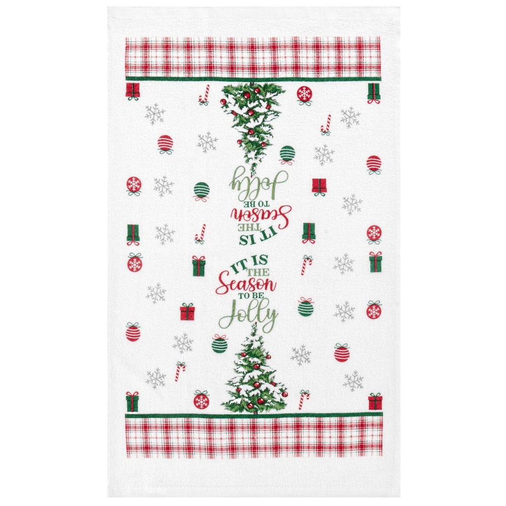 სამზარეულოს ნაკრები Ardesto ART14HTR Christmas Tree, 3pcs, Kitchen Gift Set, Red