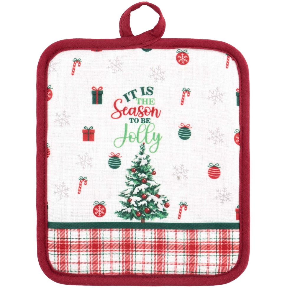 Kitchen Gift Set Ardesto ART14HTR Christmas Tree, 3pcs, Red