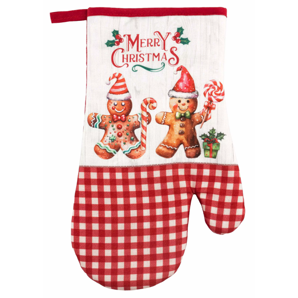 Kitchen Gift Set Ardesto ART14HGR Christmas Tree, 3pcs, Red