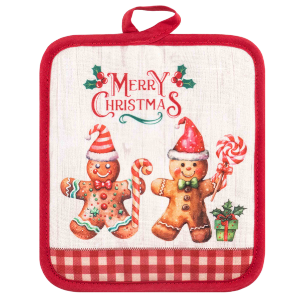 Kitchen Gift Set Ardesto ART14HGR Christmas Tree, 3pcs, Red