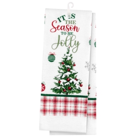 სამზარეულოს ხელსახოცი Ardesto ART3863HT Christmas Tree, 2pcs, Kitchen Towel Set, Green