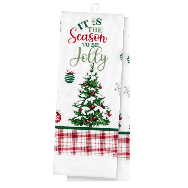 სამზარეულოს ხელსახოცი Ardesto ART3863HT Christmas Tree, 2pcs, Kitchen Towel Set, Green