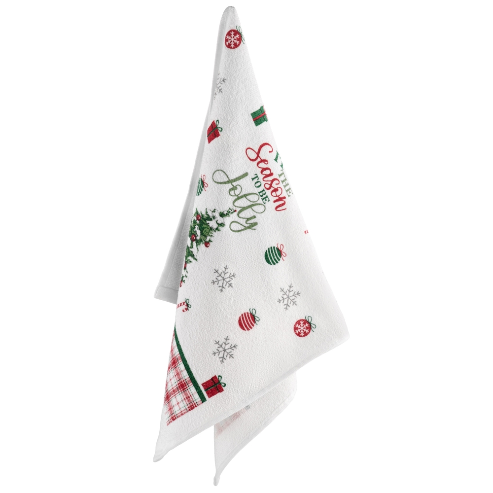 Kitchen Towel Set Ardesto ART3863HT Christmas Tree, 2pcs, Green