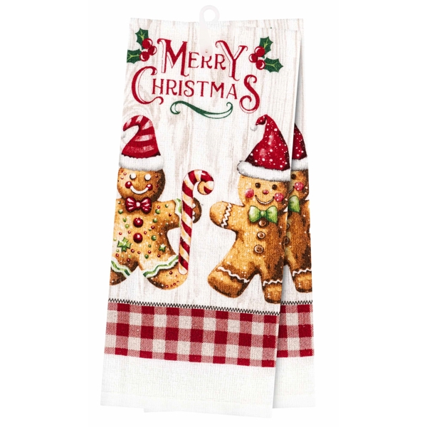 სამზარეულოს ხელსახოცი Ardesto ART3863HG Christmas Tree, 2pcs, Kitchen Towel Set, Red