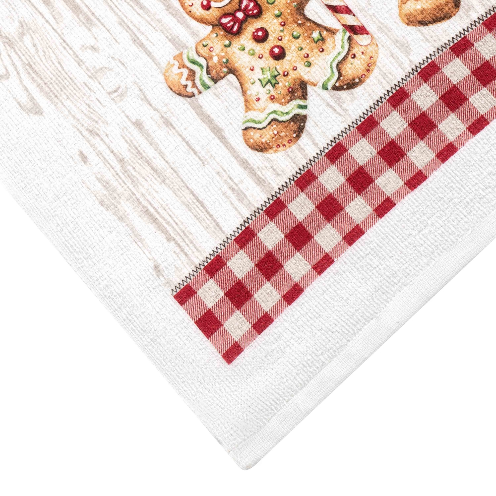 Kitchen Towel Set Ardesto ART3863HG Christmas Tree, 2pcs, Red