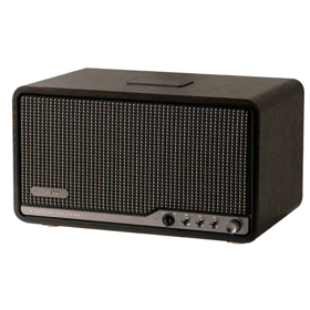 Tabletop Speaker Edifier S300, 80W, Bluetooth, Wi-Fi (Apple AirPlay), USB-C, AUX, Black Walnut