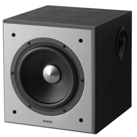 Edifier T5, 70W, RCA, Powered Active Subwoofer, Black