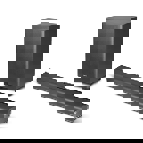 სახლის კინოთეატრი Edifier B700, Dolby Atmos Speaker System 175W, Bluetooth, AUX, Optical, Coaxial, Soundbar, Black