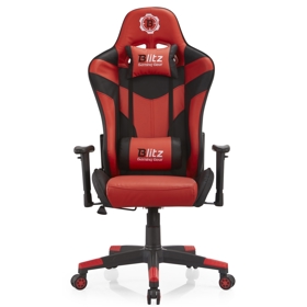 გეიმერული სავარძელი ALLX SK8817, Gaming Chair, Black/Red