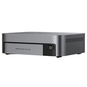 Storage System UGREEN NASync DXP480T Plus (25892), Intel i5-1235U, 8GB, 128GB, Diskless, RJ45, USB, HDMI, Space Gray