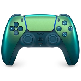 Controller For PS 5 Sony Playstation 0711719590071 DualSense PS5, Wireless, Bluetooth, 3.5mm, USB-C, Chrome TEAL