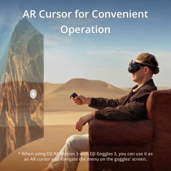 Drone Controller დრონის კონტროლერი DJI 6941565980243 Motion 3, Bluetooth, Grey