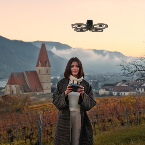 Drone DJI 6941565994004 FLIP (DJI  RC 2), Bluetooth, WIFI, Grey