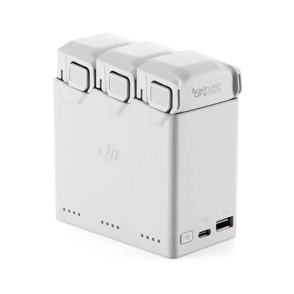 დრონის ბატარეის დამტენი DJI 6941565930798 Mini 4 Pro/Mini 3 Series Two-Way Charging Hub, Grey