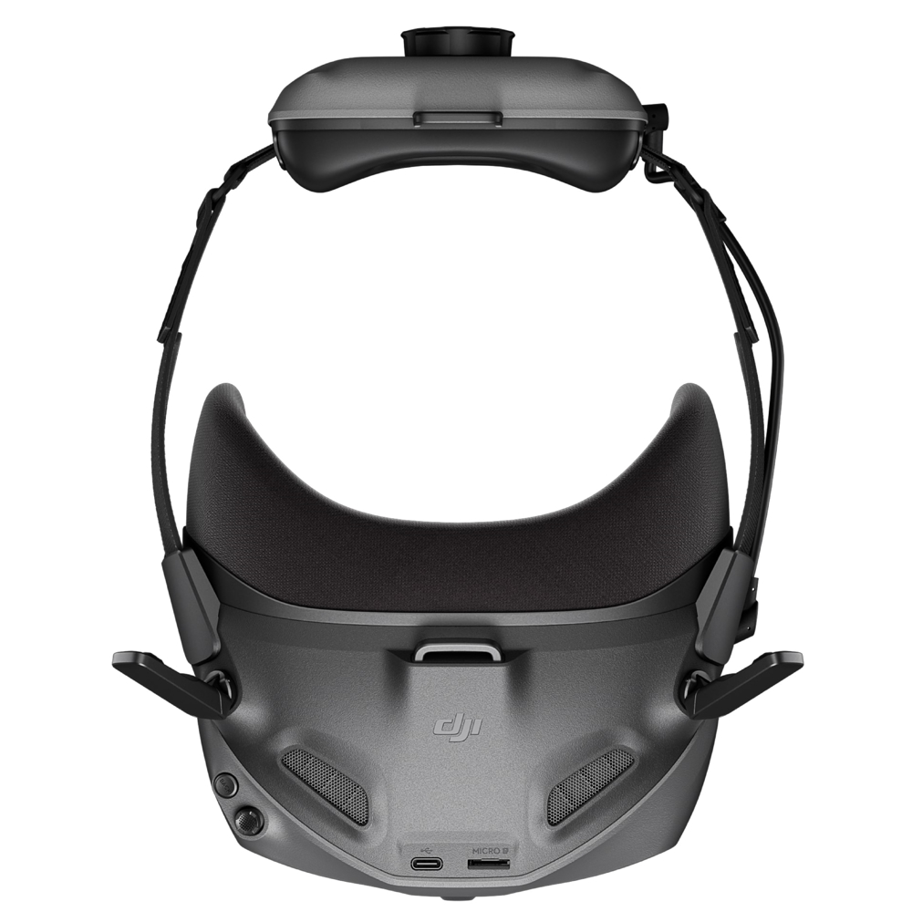 დრონის სათვალე DJI 69415659996404 Goggles N-3, Drone Headset, Black