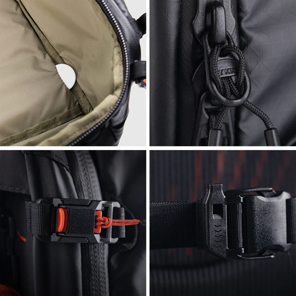 დრონის ჩანთა Pgytech 6976100486058 OnePro Focux, 25L, Drone Backpack, Space Black