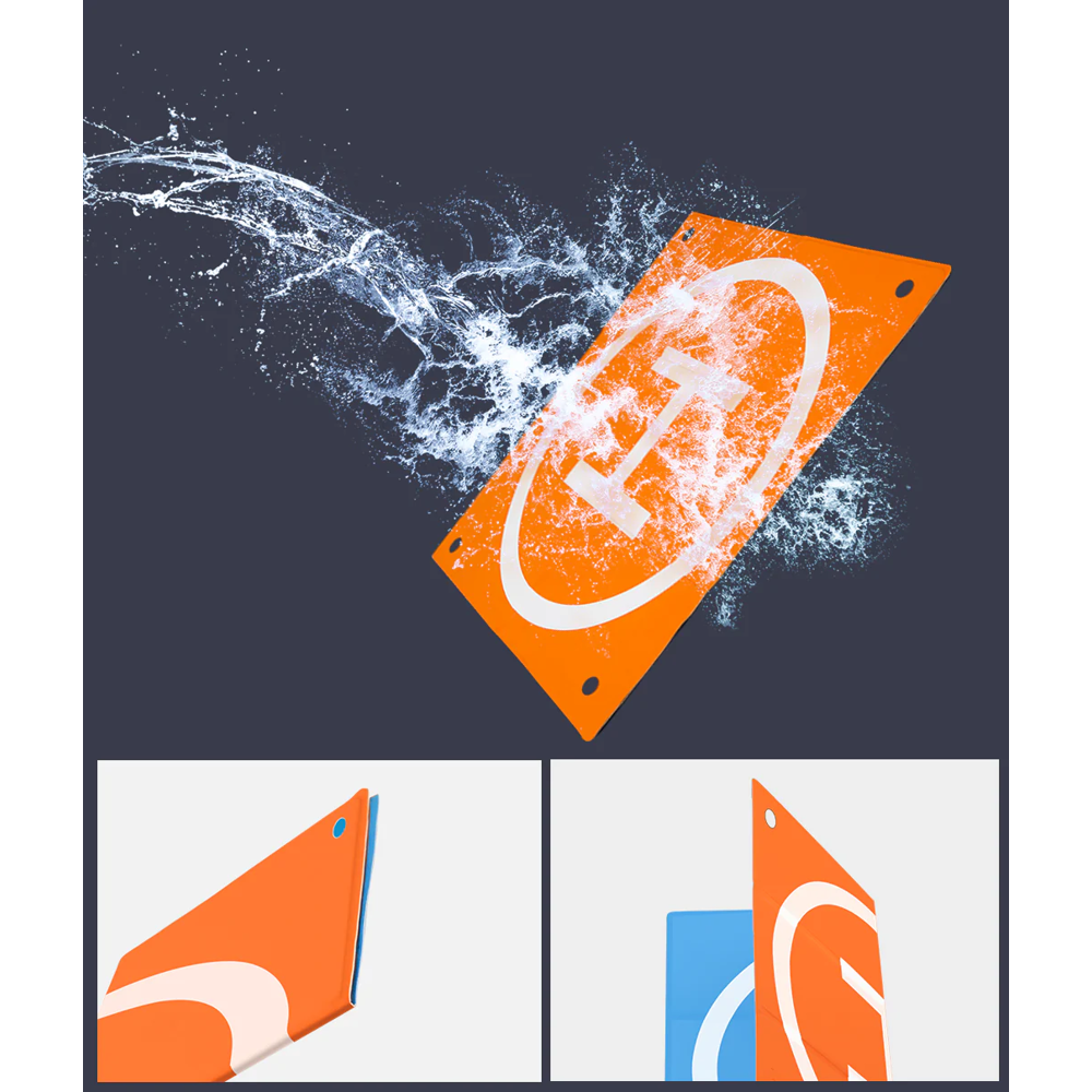 დრონის დასაფრენი პადი Pgytech 6970801337022 Pro V2, Drones Landing Pad, Orange