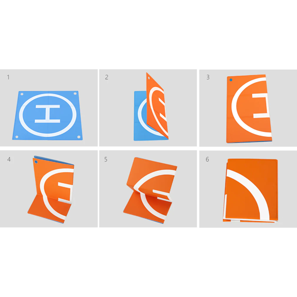 Drones Landing Pad Pgytech 6970801337022 Pro V2, Orange