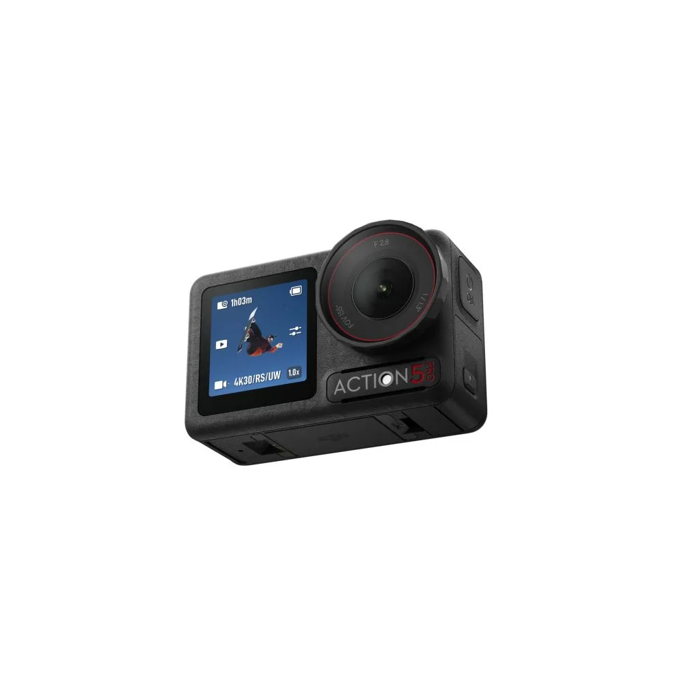 ექშენ კამერა DJI 6941565981059 Osmo Action 5 Pro Adventure Combo, 40MP, WiFi, Action Camera, Black