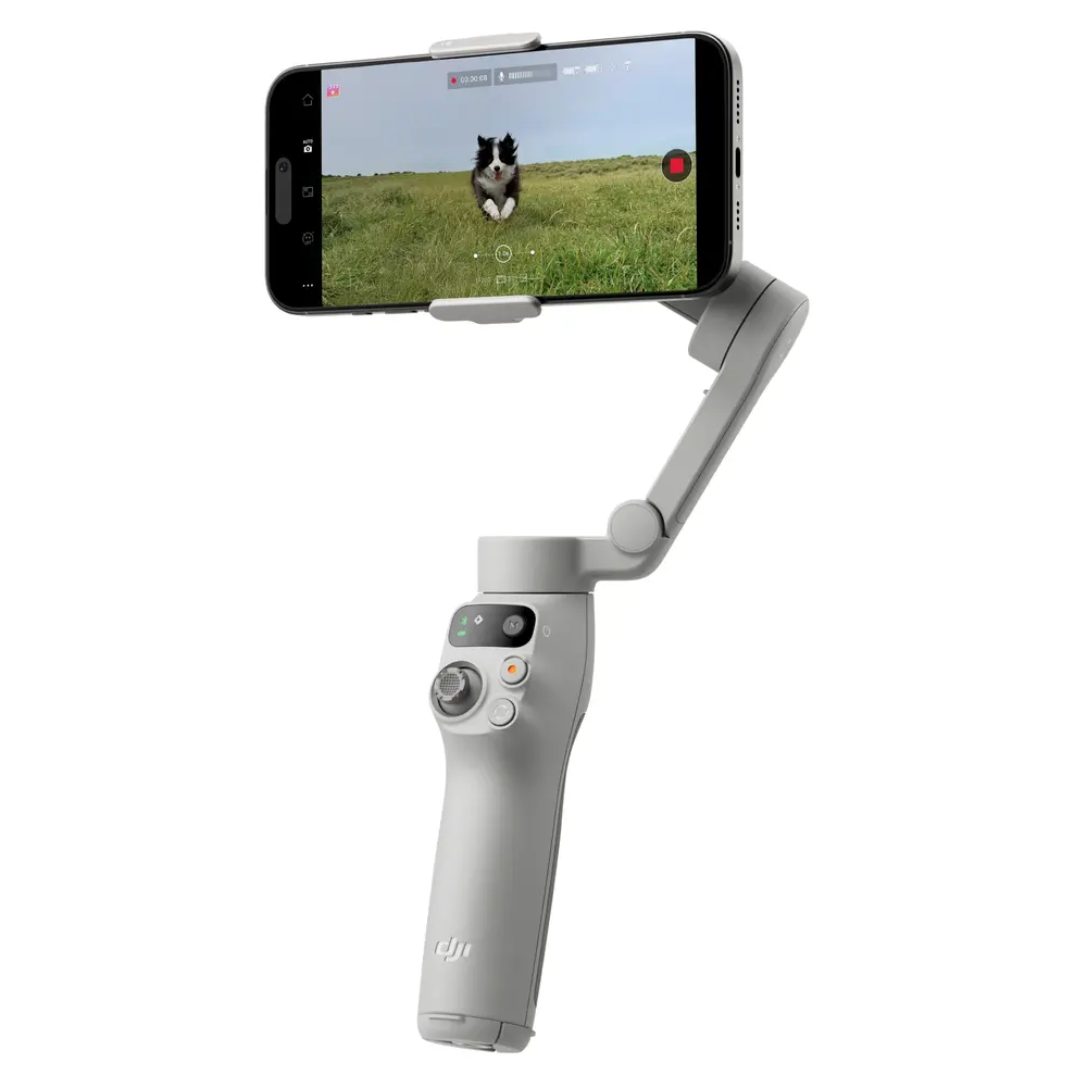 მობილურის სტაბილიზატორი DJI 6941565997586 Osmo Mobile 7, Bluetooth, Gimbal Stabilizer, Grey