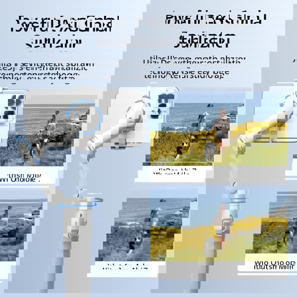 მობილურის სტაბილიზატორი DJI 6941565997586 Osmo Mobile 7, Bluetooth, Gimbal Stabilizer, Grey