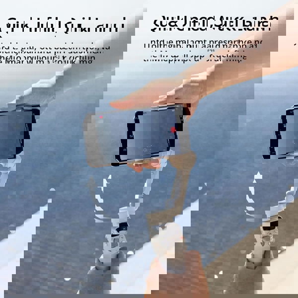 მობილურის სტაბილიზატორი DJI 6941565997586 Osmo Mobile 7, Bluetooth, Gimbal Stabilizer, Grey