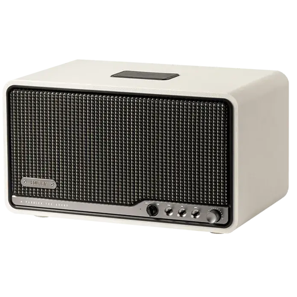 დინამიკი Edifier S300, 80W, Bluetooth, WiFi (Apple AirPlay), USB-C, AUX, Tabletop Speaker, Ivory