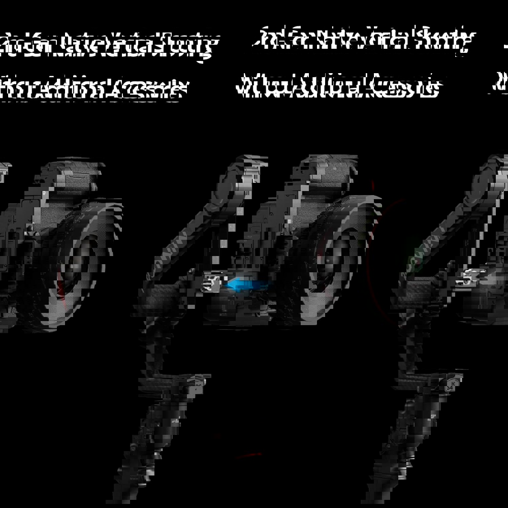 Camera Stabilizer DJI 6941565974686 RS 4 Pro, Bluetooth, Black