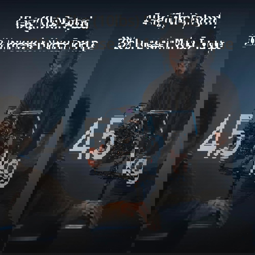 Camera Stabilizer DJI 6941565974686 RS 4 Pro, Bluetooth, Black