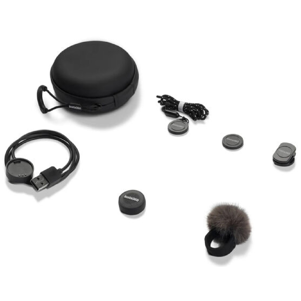 მიკროფონი DJI 6977644763421 Insta360 Mic Air Transmitter, Bluetooth, Black