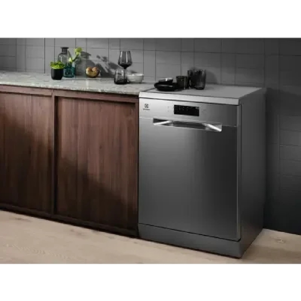 ჭურჭლის სარეცხი მანქანა Electrolux ESM64831SX, D, Dishwasher, Silver